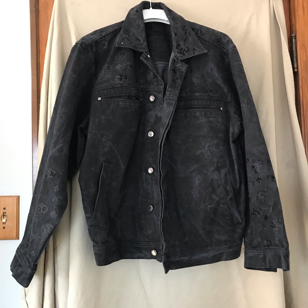 Black Daroury Jean Jacket